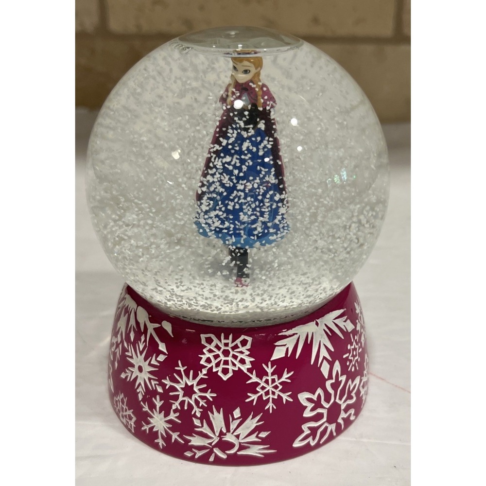 Anna Disney Frozen Snow Globe 2015 Department 56 Disney Classic